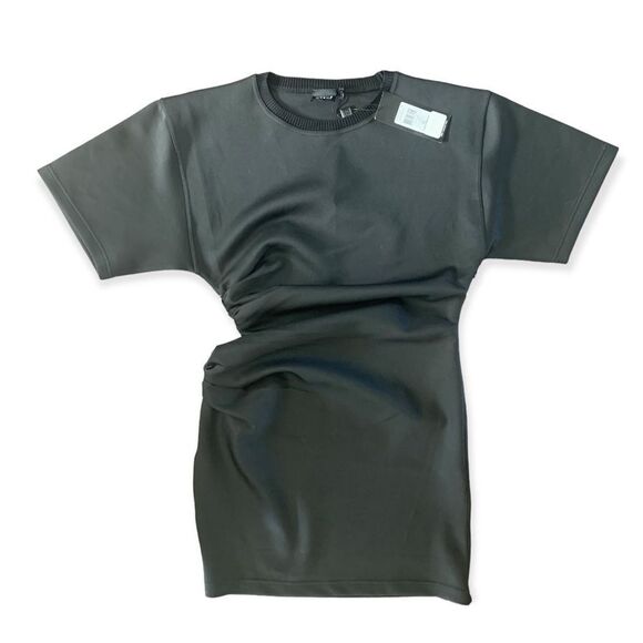 Herve Leger Rushes Waste Shirt Dress NWT - Picture 1 of 2